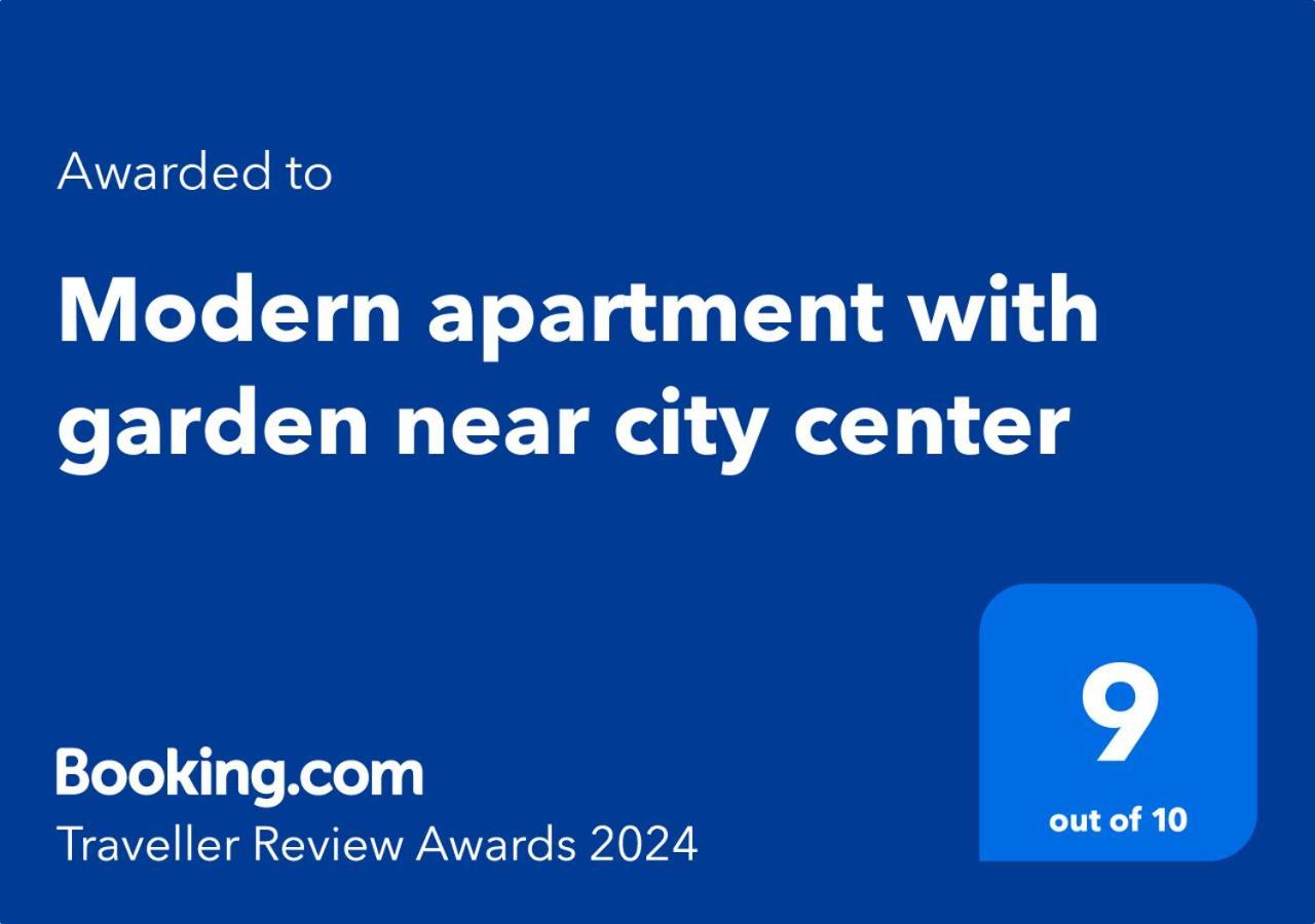 Modern Apartment With Garden Near City Center Вена Экстерьер фото